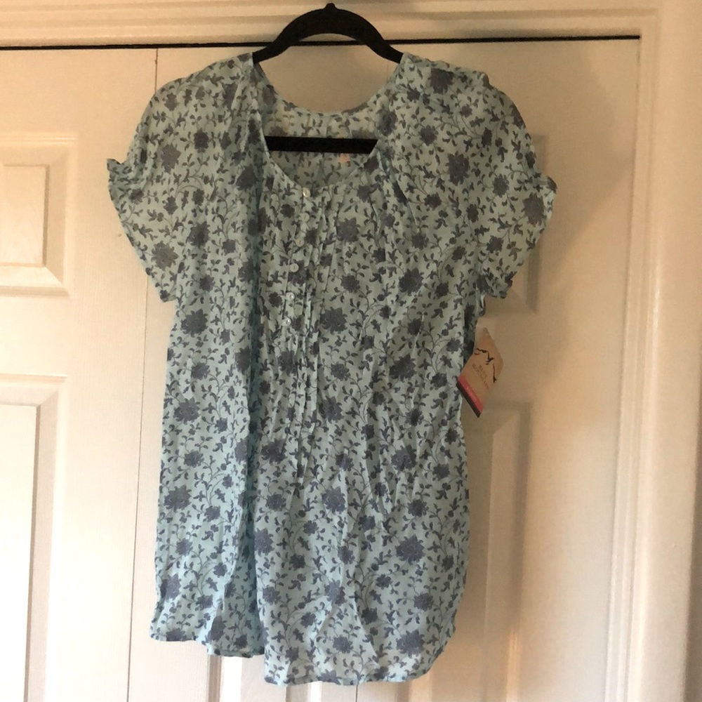 Blue mountain shirt